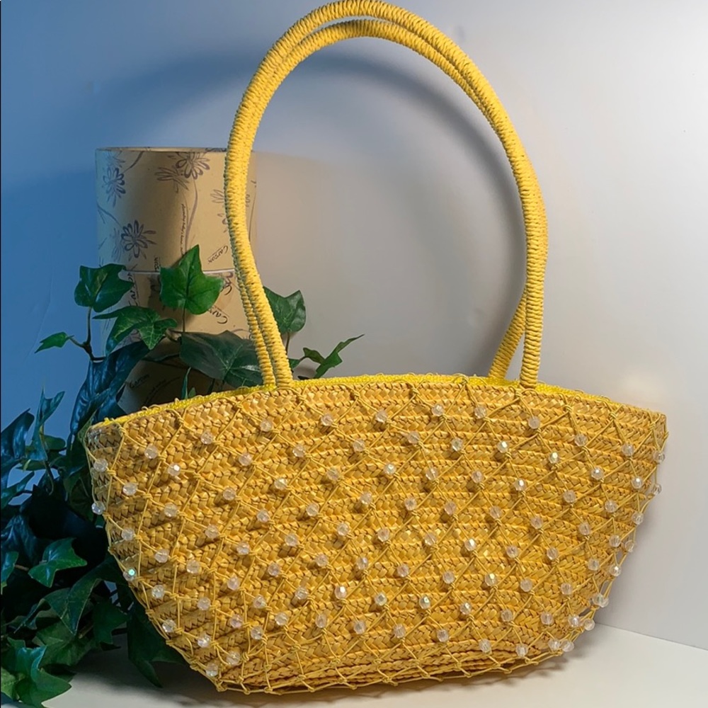 Sun N Sand Yellow Purse